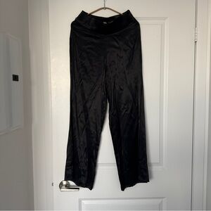 ZARA Satin Black Women's Pants